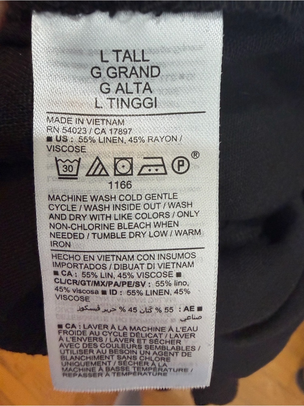 Old Navy Black Button-Front Wide-Leg Jumpsuit - Picture 10 of 14
